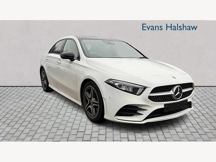 Mercedes-Benz A CLASS DIESEL SALOON 2.0 A200d AMG Line (Premium 2) 8G-DCT Euro 6 (s/s) 4dr Mercedes-Benz A CLASS DIESEL SALOON 2.0 A200d AMG Line (Premium 2) 8G-DCT Euro 6 (s/s) 4dr