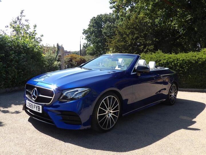Mercedes-Benz E Class 2.0 E220d AMG Line (Premium) Cabriolet G-Tronic+ Euro 6 (s/s) 2dr