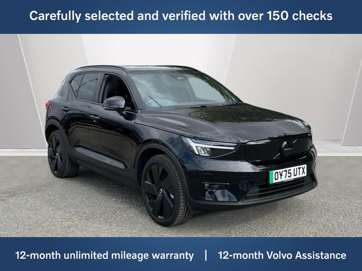 Volvo EX40 Single Motor Extended Range 82kWh Plus Black Edition Auto 5dr