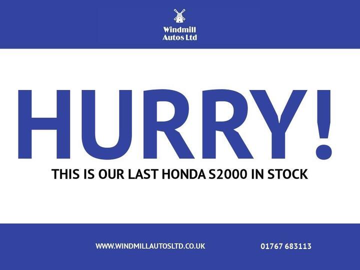 Honda S2000 2.0 I-VTEC GT 2dr