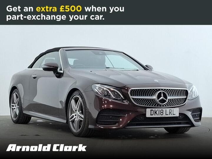 Mercedes-Benz E Class 2.0 E300 AMG Line (Premium) Cabriolet G-Tronic+ Euro 6 (s/s) 2dr
