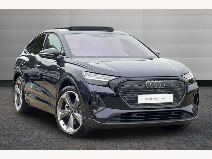 Audi Q4 E-tron 55 Black Edition Sportback Auto Quattro 5dr 82kWh