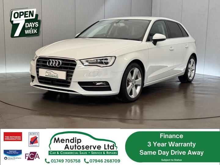 Audi A3 1.4 TFSI SE Sportback 5dr Petrol S Tronic Euro 5 (s/s) (122 Ps)