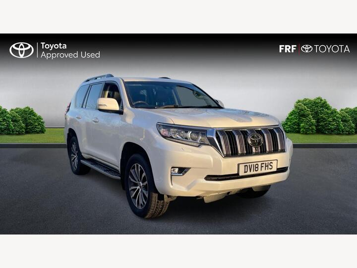 Toyota Land Cruiser 2.8D Invincible Auto 4WD Euro 6 5dr (7 Seat)