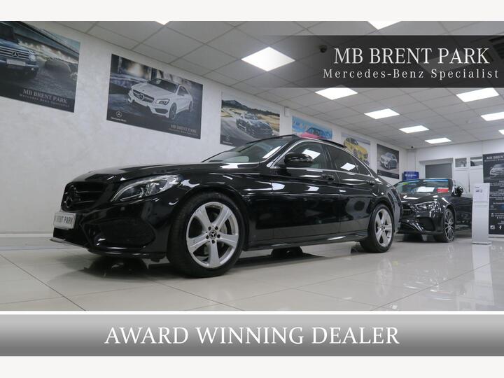 Mercedes-Benz C Class 2.0 C200 AMG Line (Premium) G-Tronic+ Euro 6 (s/s) 4dr