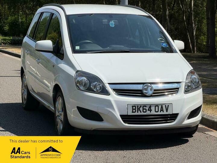 Vauxhall Zafira 1.8 16V Exclusiv Euro 5 5dr