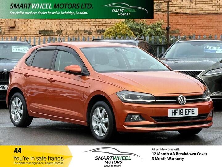 Volkswagen Polo 1.0 TSI SE Hatchback 5dr Petrol DSG Euro 6 (s/s) (95 Ps) Volkswagen Polo 1.0 TSI SE Hatchback 5dr Petrol DSG Euro 6 (s/s) (95 Ps)