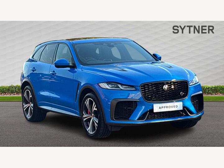 Jaguar F-PACE 5.0 P550 V8 SVR Quickshift AWD Euro 6 (s/s) 5dr
