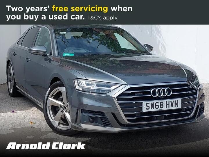 Audi A8 3.0 TDI V6 50 S Line Tiptronic Quattro Euro 6 (s/s) 4dr