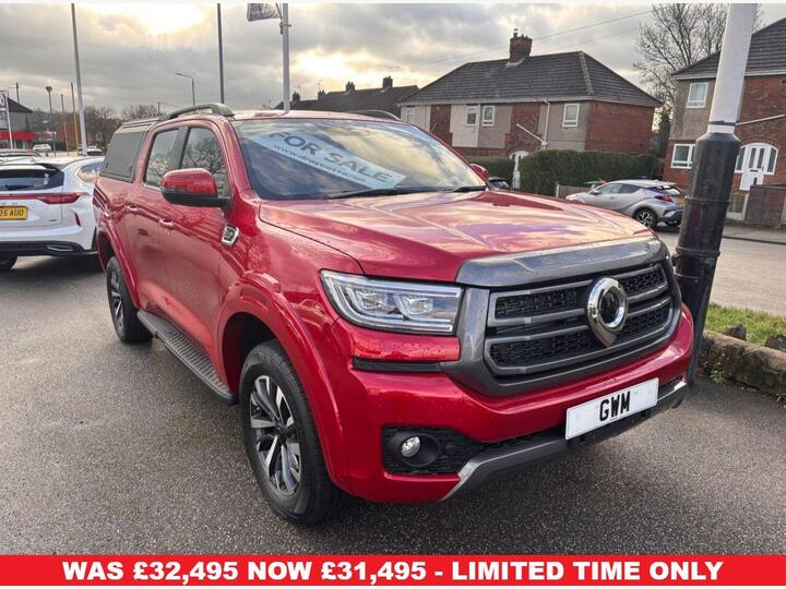 GWM POER300 2.4D Lux Auto 4WD Euro 6 (s/s) 4dr