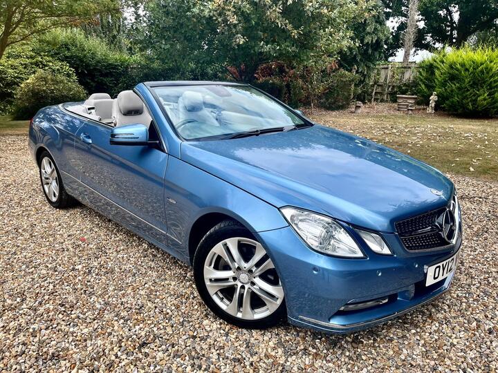Mercedes-Benz E Class 2.1 E220 CDI BlueEfficiency SE Cabriolet G-Tronic+ Euro 5 (s/s) 2dr Mercedes-Benz E Class 2.1 E220 CDI BlueEfficiency SE Cabriolet G-Tronic+ Euro 5 (s/s) 2dr