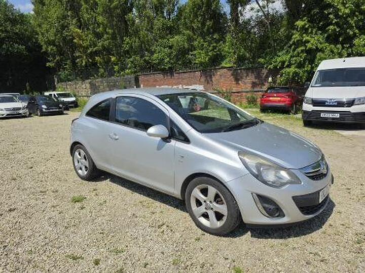 Vauxhall CORSA 1.2i EcoFLEX 16V SXi Euro 5 (s/s) 3dr (A/C)