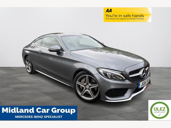 Mercedes-Benz C Class 2.1 C250d AMG Line (Premium) G-Tronic+ Euro 6 (s/s) 2dr