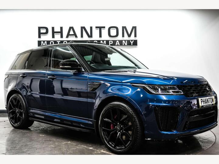 Land Rover Range Rover Sport 5.0 P575 V8 SVR Auto 4WD Euro 6 (s/s) 5dr Land Rover Range Rover Sport 5.0 P575 V8 SVR Auto 4WD Euro 6 (s/s) 5dr