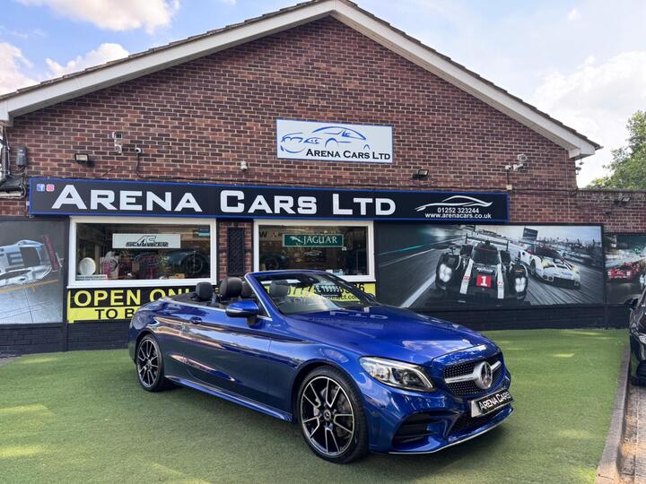 Mercedes-Benz C Class 2.0 C220d AMG Line (Premium) Cabriolet G-Tronic+ Euro 6 (s/s) 2dr