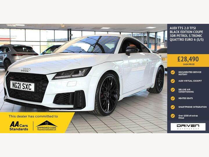 Audi TTS 2.0 TFSI Black Edition S Tronic Quattro Euro 6 (s/s) 3dr