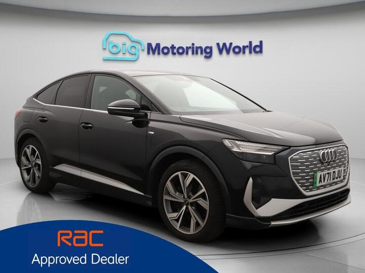 Audi Q4 E-tron 40 Launch Edition Sportback Auto 5dr 82kWh Audi Q4 E-tron 40 Launch Edition Sportback Auto 5dr 82kWh