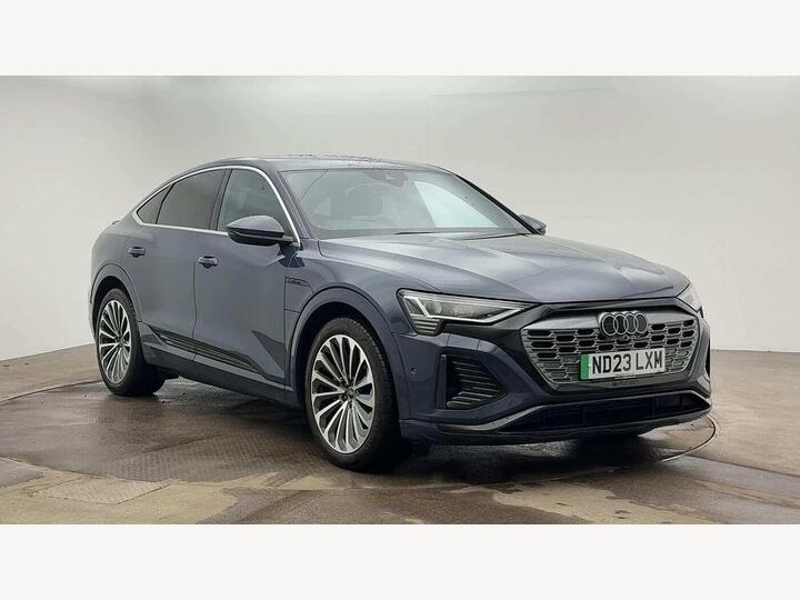 Audi Q8 55 S Line Sportback Auto Quattro 5dr 114kWh (11kW Charger) Audi Q8 55 S Line Sportback Auto Quattro 5dr 114kWh (11kW Charger)