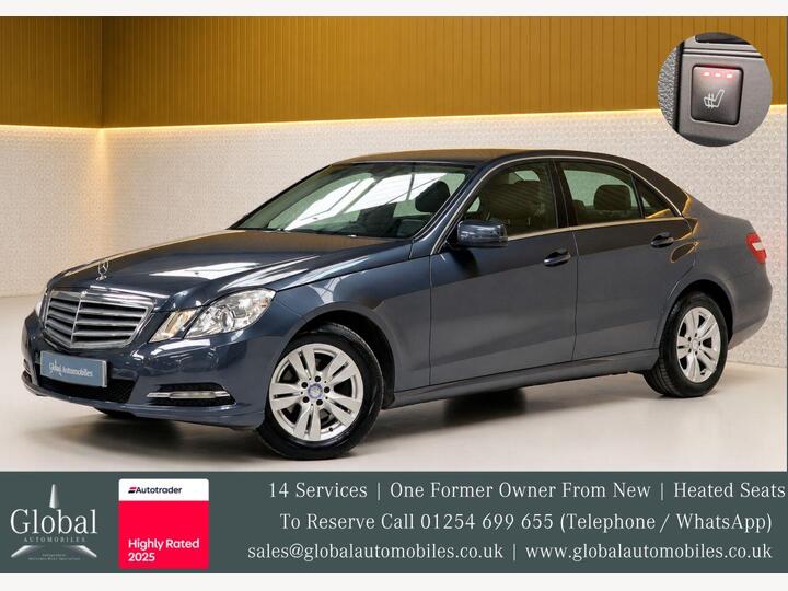 Mercedes-Benz E-CLASS 2.1 E220 CDI BlueEfficiency SE G-Tronic+ Euro 5 (s/s) 4dr