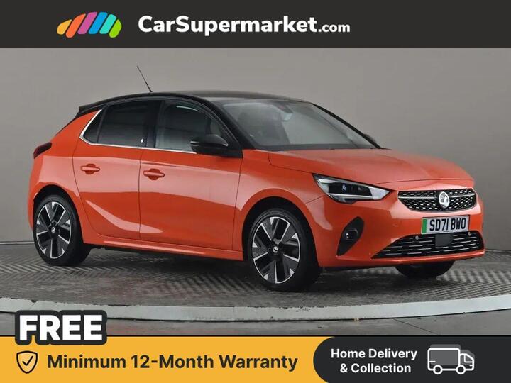 Vauxhall Corsa 50kWh Elite Nav Premium Auto 5dr (7.4Kw Charger)