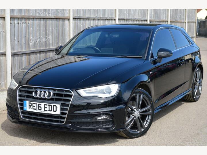 Audi A3 1.6 TDI S Line S Tronic Euro 6 (s/s) 3dr (Nav)