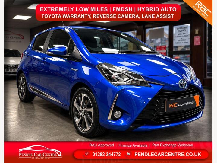 Toyota YARIS 1.5 VVT-h Excel E-CVT Euro 6 (s/s) 5dr (15in Alloy)