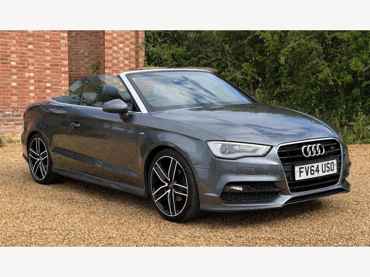 Audi A3 Cabriolet 2.0 TDI S Line S Tronic Euro 6 (s/s) 2dr Audi A3 Cabriolet 2.0 TDI S Line S Tronic Euro 6 (s/s) 2dr