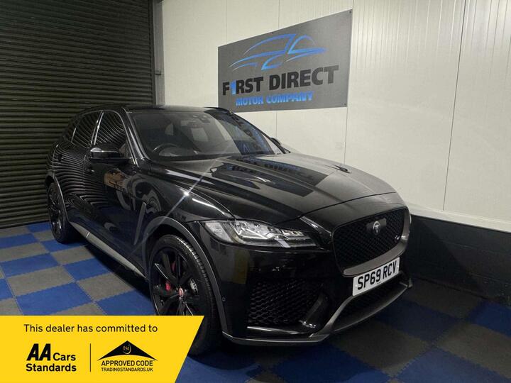 Jaguar F-PACE 5.0 V8 SVR Quickshift AWD Euro 6 (s/s) 5dr
