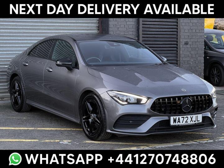 Mercedes-Benz CLA 1.3 CLA180 AMG Line (Premium) Coupe 7G-DCT Euro 6 (s/s) 4dr Mercedes-Benz CLA 1.3 CLA180 AMG Line (Premium) Coupe 7G-DCT Euro 6 (s/s) 4dr