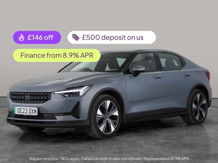 Polestar Polestar 2 Single Motor 69kWh Standard Range Fastback Auto FWD 5dr