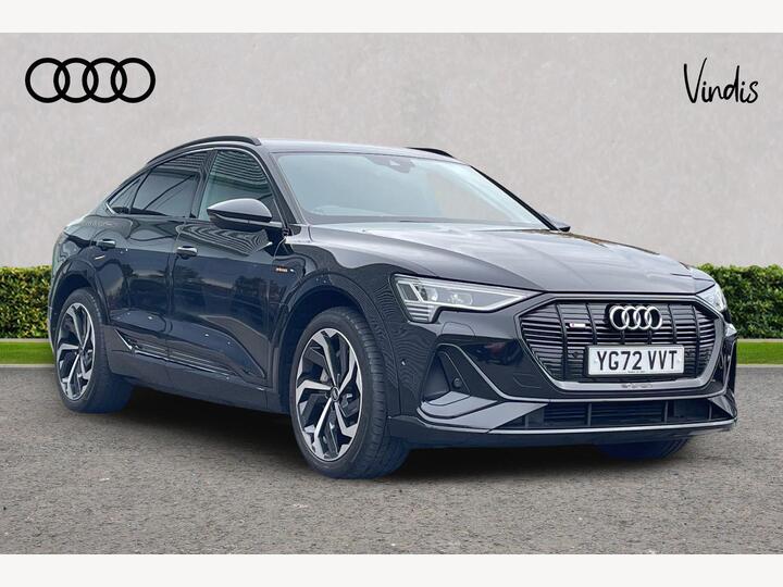 Audi E-tron 50 Black Edition Sportback Auto Quattro 5dr 71.2kWh (11kW Charger)