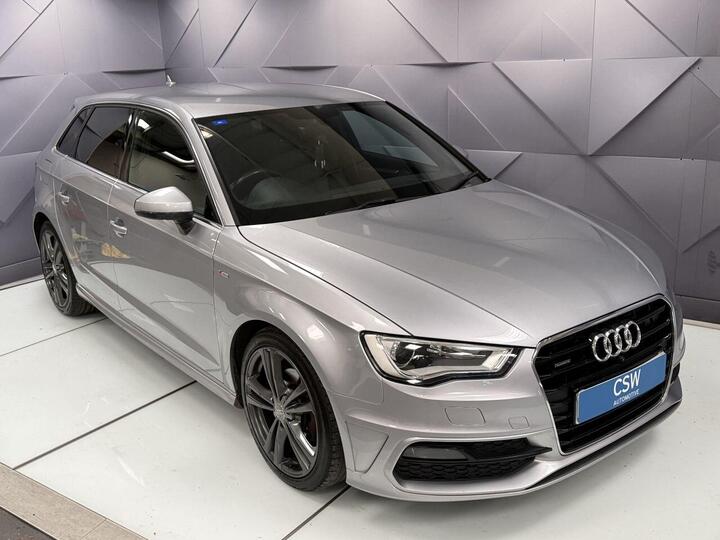 Audi A3 2.0 TDI S Line Sportback Quattro Euro 6 (s/s) 5dr (Nav)