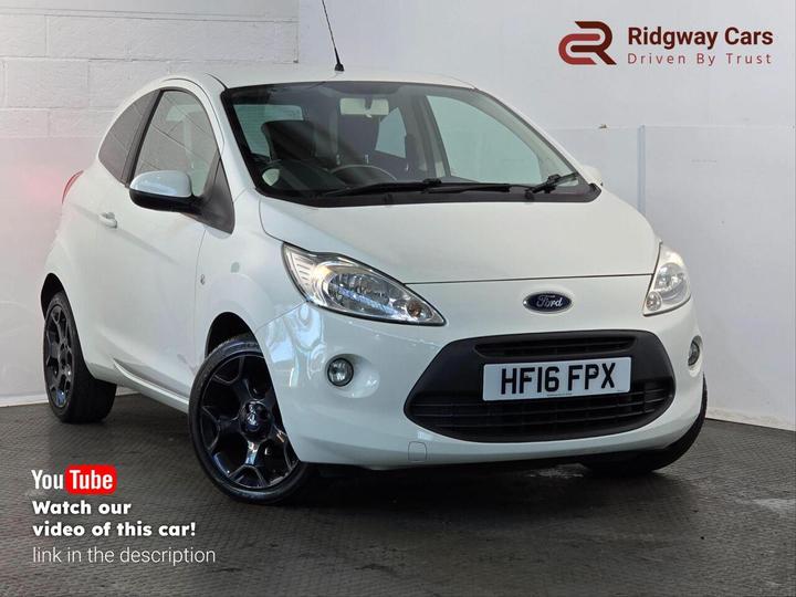 Ford Ka 1.2 Zetec White Edition Euro 6 (s/s) 3dr