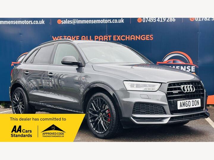 Audi Q3 2.0 TDI Black Edition S Tronic Quattro Euro 6 (s/s) 5dr