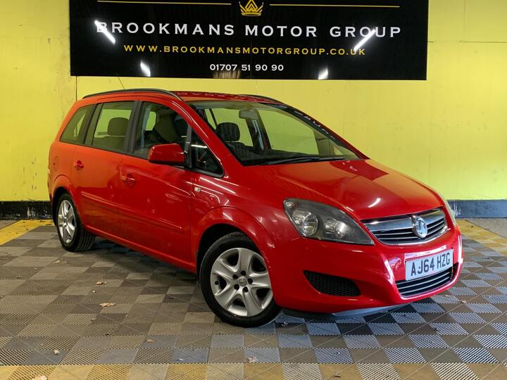 Vauxhall Zafira 1.8 16V Exclusiv Euro 5 5dr