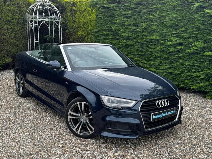 Audi A3 CABRIOLET 2.0 TDI S Line S Tronic Auto 6Spd Euro 6 (s/s) 2dr