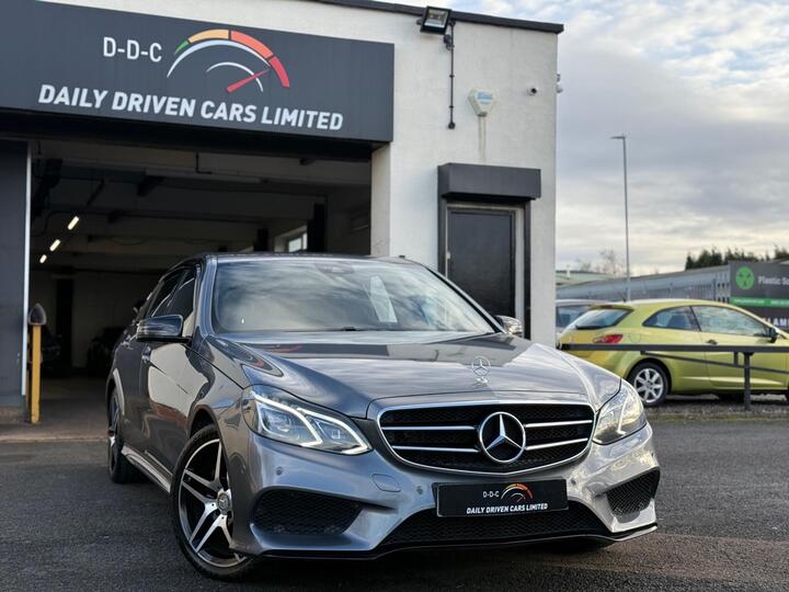 Mercedes-Benz E Class 2.1 E220 BlueTEC AMG Night Edition G-Tronic+ Euro 6 (s/s) 4dr Mercedes-Benz E Class 2.1 E220 BlueTEC AMG Night Edition G-Tronic+ Euro 6 (s/s) 4dr