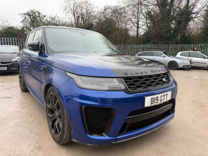 Land Rover RANGE ROVER SPORT 5.0 P575 V8 SVR Auto 4WD Euro 6 (s/s) 5dr