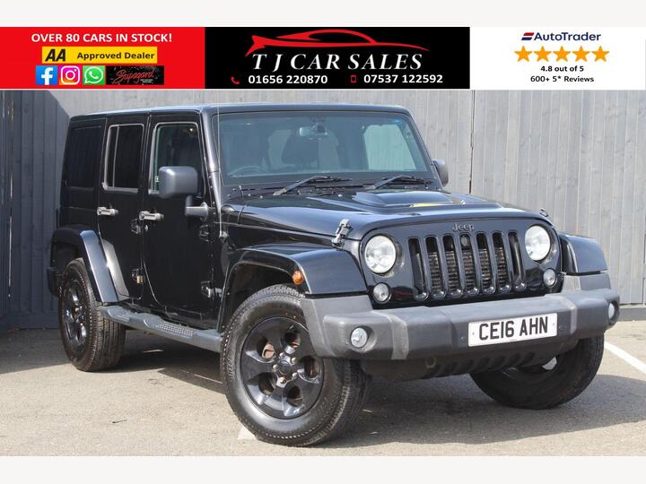 Jeep Wrangler 2.8 CRD Black Edition II Auto 4WD Euro 5 4dr Jeep Wrangler 2.8 CRD Black Edition II Auto 4WD Euro 5 4dr