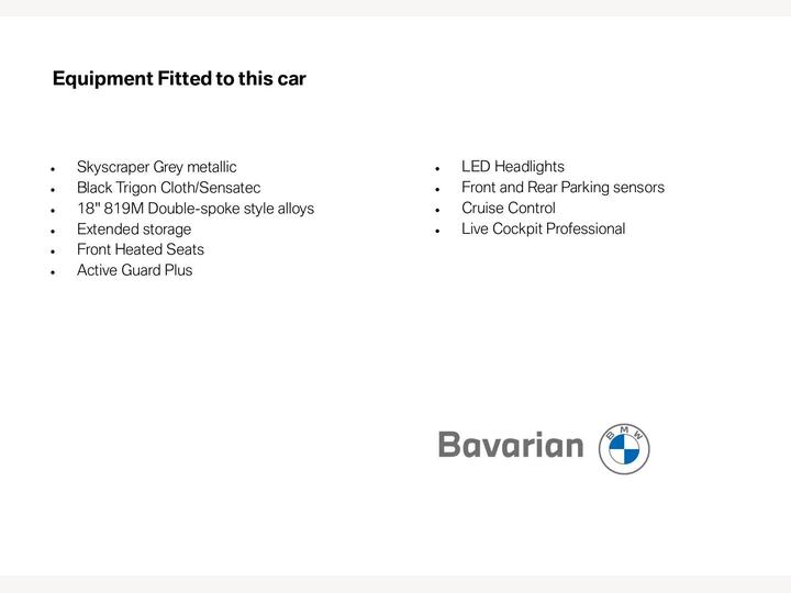 BMW 1 Series 1.5 118i M Sport (LCP) Euro 6 (s/s) 5dr