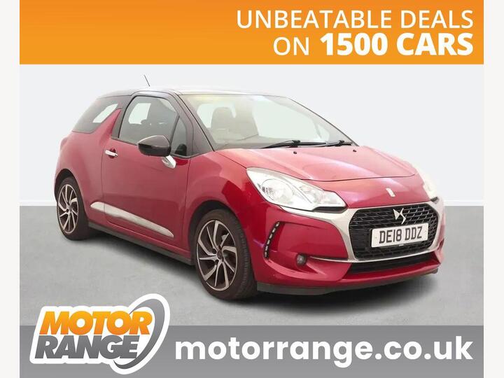 DS AUTOMOBILES DS 3 1.2 PureTech Connected Chic Euro 6 (s/s) 3dr