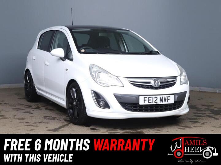 Vauxhall Corsa 1.2 16V Limited Edition Euro 5 5dr