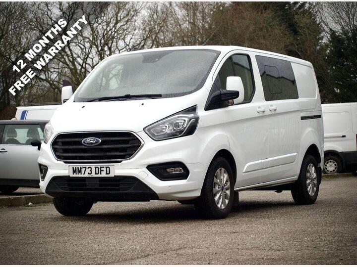 Ford TRANSIT CUSTOM 2.0 300 EcoBlue Limited Crew Van L1 H1 Euro 6 (s/s) 5dr Ford TRANSIT CUSTOM 2.0 300 EcoBlue Limited Crew Van L1 H1 Euro 6 (s/s) 5dr