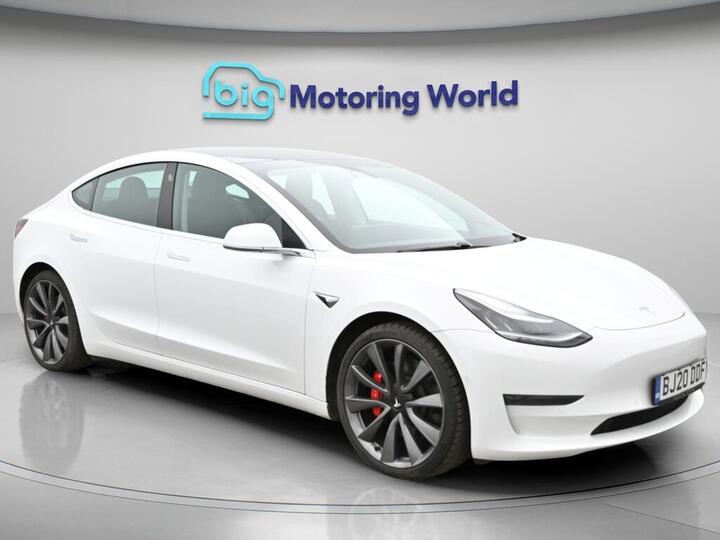 Tesla Model 3 (Dual Motor) Performance Auto 4WDE 4dr (Performance Upgrade) Tesla Model 3 (Dual Motor) Performance Auto 4WDE 4dr (Performance Upgrade)