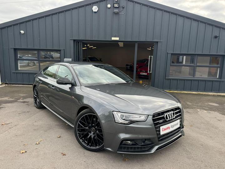 Audi A5 2.0 TFSI Black Edition Plus Sportback S Tronic Quattro Euro 6 (s/s) 5dr