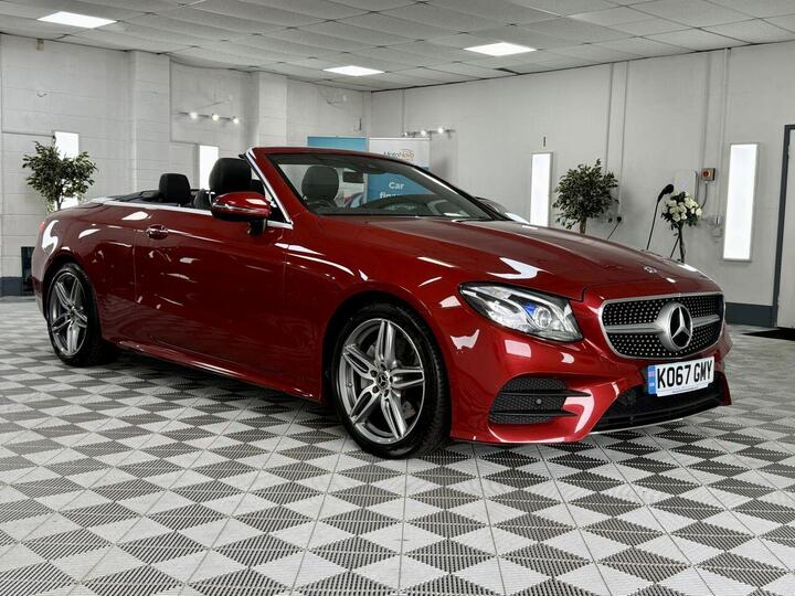 Mercedes-Benz E-CLASS 2.0 E220d AMG Line (Premium Plus) Cabriolet G-Tronic+ Euro 6 (s/s) 2dr