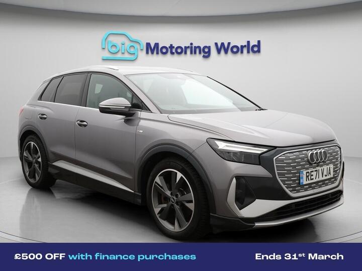 Audi Q4 E-tron 40 S Line Auto 5dr 82kWh