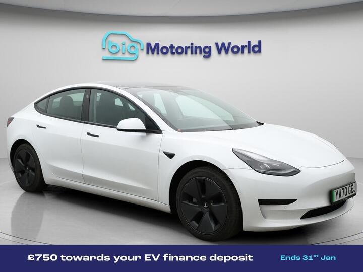 Tesla Model 3 Standard Range Plus Auto RWD 4dr