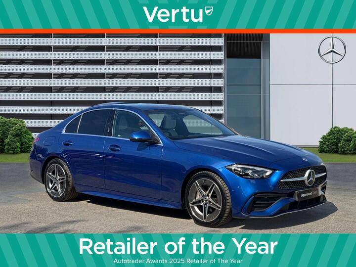 Mercedes-Benz C Class 1.5 C200h MHEV AMG Line G-Tronic+ Euro 6 (s/s) 4dr