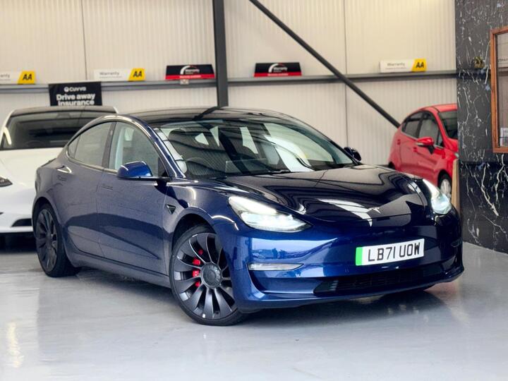 Tesla Model 3 (Dual Motor) Performance Auto 4WDE 4dr (Performance Upgrade) Tesla Model 3 (Dual Motor) Performance Auto 4WDE 4dr (Performance Upgrade)